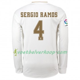 Real Madrid Sergio Ramos 4 Thuisshirt 2019/2020 Lange Mouw